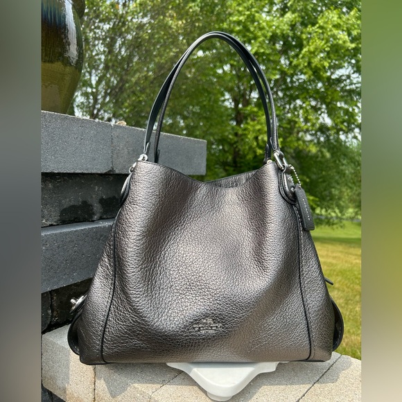Coach Handbags - Coach Edie 31 Hobo Pewter Metallic 87339